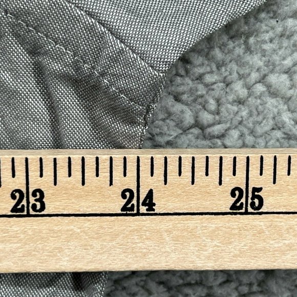 Goodfellow Shirt Men's XL Long-sleeve Button-down Slim Fit Gray Geometri… - Picture 3 of 7